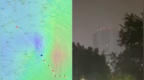 台风“巴威”在浙江乐清二次登陆