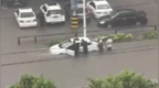 “巴威”仍在继续北上，沈阳仅3小时暴雨积水淹没膝盖