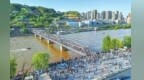 从荒滩渡口到兰州外滩　百年铁桥下承载着黄河风情