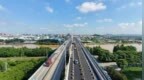 南三公路新建黄沙沥特大桥完成交通转换 预计8月底全线通车