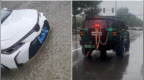 “雨大得像天漏了”，沈阳暴雨致多车被淹，越野车车主连救6车