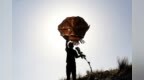 约旦河西岸：巴勒斯坦村庄里的风筝节