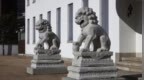 韩国向中国赠还被日本掠夺的清代石狮，外交部回应