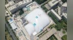 西北地区最大深基坑全封闭智能气膜在西安投用