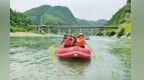 嘉陵江上漂出“夏日顶流”　甘肃徽县这个夏天火了