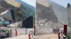 重庆彭水山体崩塌孤石爆破作业首爆成功