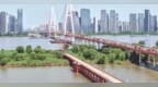 大桥之畔建大桥 武汉高铁过江将迈入“双通道”时代
