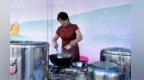 甘肃灵台百名老人品尝手工面　家常滋味收获一波夸夸