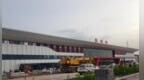 阜淮铁路蒙城站建设进入施工收尾阶段，即将开门迎客
