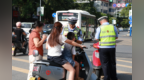 装雨棚、不戴头盔、逆行，萍乡交警夏季整治进行时