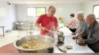 邹城市丁岭村退伍老兵付庆江开办爱心食堂