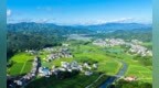航拍崇义县龙勾乡 田园入画来（图）
