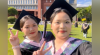 双胞胎姐妹一同考进兰大　四年后双双续约本校读研