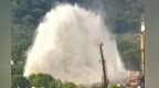 德兴一自来水主管道破裂 城区大面积停水