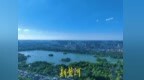高温天遇泉城蓝，大明湖水天一色尽显明湖风华
