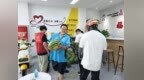 热浪不停 清凉不断丨淄博经开区傅家镇吾悦商务社区开展“夏日送清凉”活动