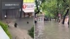 台风导致上海多地内涝，市民：至少10年没有过这种情况了
