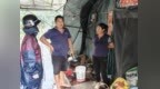 北仑小港：迎风战“豚”守家园 党员干部显担当