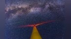 甘肃张掖：英仙座流星雨如约而至