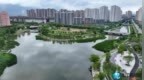 休闲再添好去处！九江八里湖新区截流河生态公园升级完成