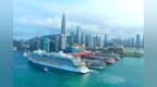 深圳蛇口国际邮轮母港迎来首艘国产大型邮轮爱达·魔都号大湾区新启航