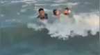 间隔一月，父子先后纵身入海救人