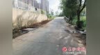 路灯亮了 积水路面干了