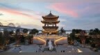 浔阳江畔夜未央 琵琶亭前人气旺（图）