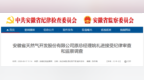 主动投案！安徽一企业原总经理被查