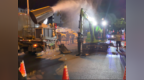 保定：连夜抢修路口路面塌坑，全力保障道路通行安全