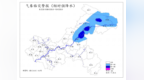 未来两小时，重庆东部局地有短时强降水，伴有雷电、阵性大风