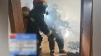 中山一民宅起火救出2人，疑因焚香引发 消防：离人必熄火