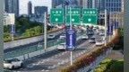 为城而战 赣超主题宣传牌亮相赣州高架（图）
