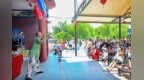 吴桥杂技游“热辣滚烫”