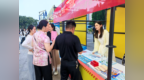 鹤壁市淇滨区九州路街道举办“点亮夜经济 就业在身边”夏季夜市招聘会