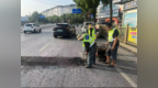 萍乡老城区6条道路修补近千平方米 破损路面焕新