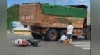 赣州一渣土车撞倒母女三人，9岁大女儿身亡，家属：车辆超载92%，刹车还存在故障，将追究企业责任