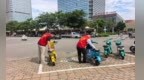文明“骑”行，单车归位——平安融易蚌埠分公司志愿服务活动