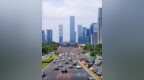 流云漫卷泉城 城市美景如画