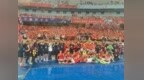 赣超赛场温暖一幕：景德镇3位快递员与外卖骑手受邀观赛