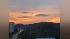 宜春：秋日晚霞美如画（图）