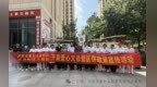 济南市第七人民医院在虞山新居社区开展爱心义诊暨医保政策宣传活动