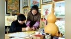 阿富汗留学生兰州"掐"出非遗　体验同根技艺直呼太神奇