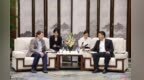 盛秋平会见福特汽车公司总裁兼首席执行官吉姆·法利一行