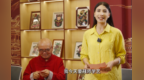 埃及留学生甘肃“陶”宝剪纸　解锁非“遗”般体验