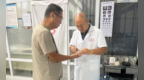 宁晋县麒麟社区开展老年健康义诊便民活动