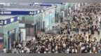 南昌火车站迎来返程客流高峰（图）
