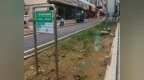 赣州章贡区一公交站台成“半拉子”工程 市民：有损城市形象