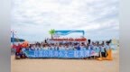 “雷公马海小文陪你美滩”走进万宁日月湾 ——青年潮流主题美滩活动掀起“垃圾不落地”文明新风尚