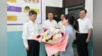 余正琨傅正华走访慰问优秀教师代表，向全市广大教师和教育工作者致以节日问候和美好祝福